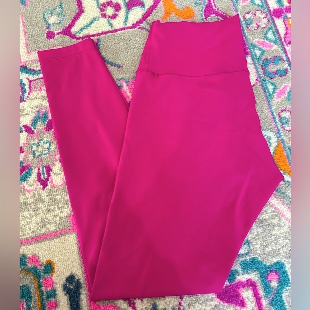 Lululemon HR Wunder Under Leggings Magenta Purple